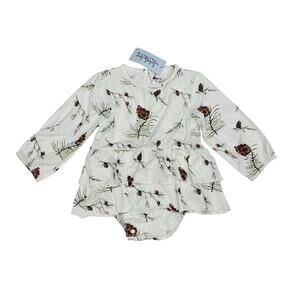 NWT Tickety-Boo 12-18M Pinecone Tunic Dress